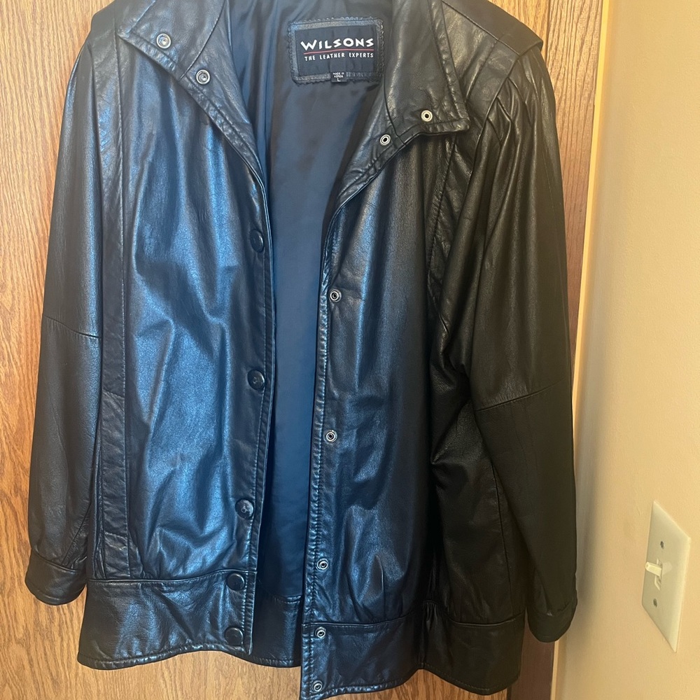 Leather jacket